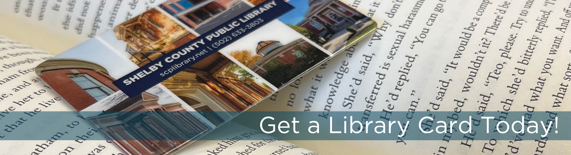 get a library card 3