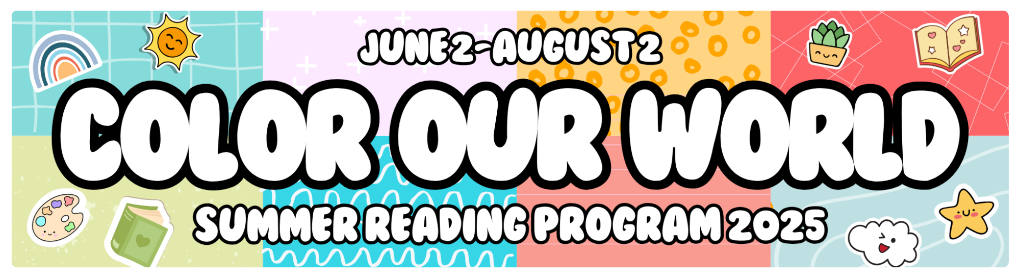 summer reading 2025 banner