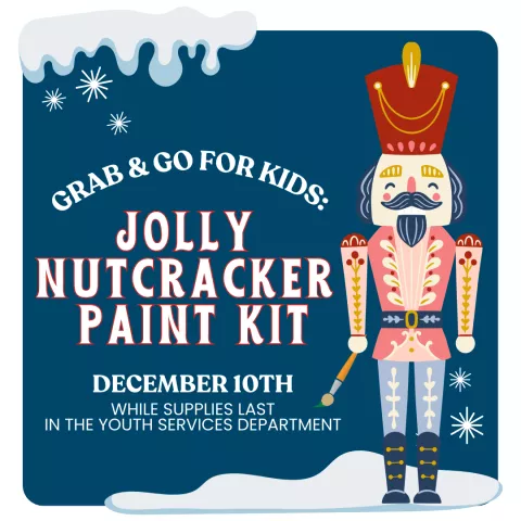 Kids Grab & Go-Jolly Nutcracker Paint Kit