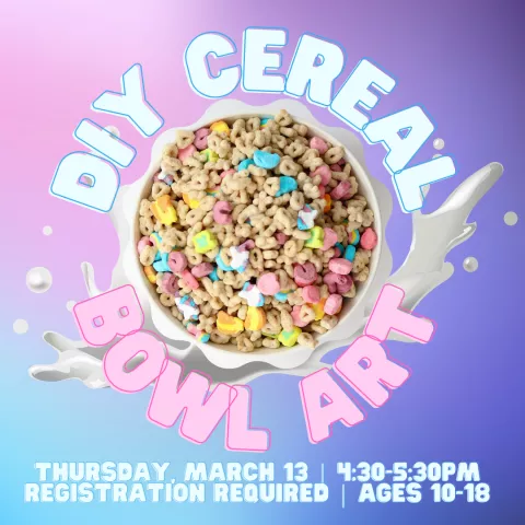 DIY Cereal Bowl Art