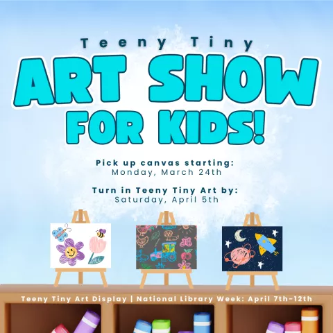 Teeny Tiny Art Show for Kids!