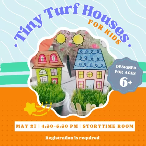 Tiny Turf Houses for Kids