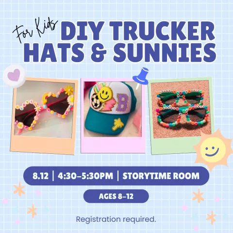 DIY Trucker Hats & Sunnies