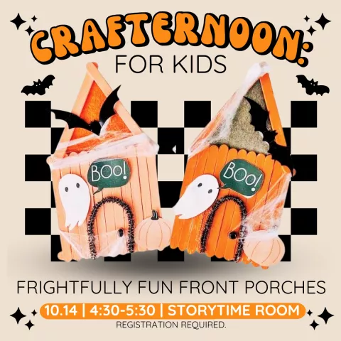 Crafternoon: Frightfully fun front porches