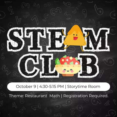STEAM Club: Restaurant Math