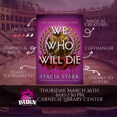 Slow Burn Book Club : We Who Will Die
