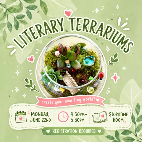 Teen Literary Terrariums
