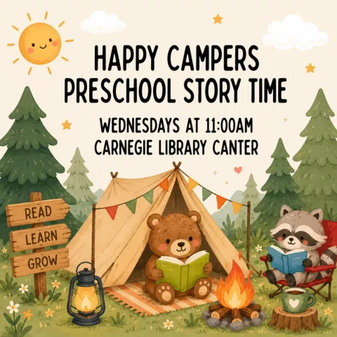 Happy Campers Preschool Storytime