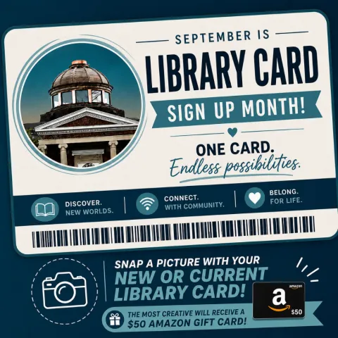 National Library Card Sign-Up Month