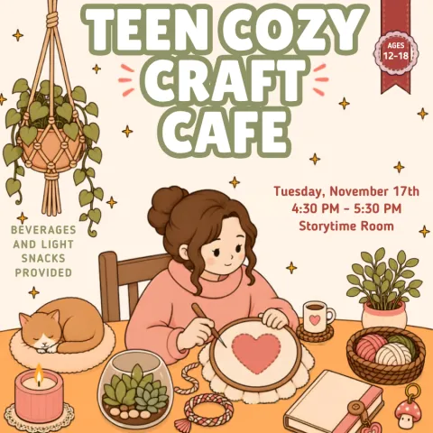 Teen Cozy Craft Cafe